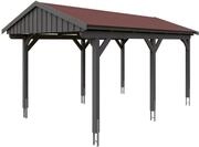 Skan Holz Fichtelberg - Satteldach Einzelcarport Breite 317 cm Gr. 1 - 317 x...