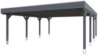 Skan Holz Grunewald - Flachdach Carport aus Leimholz Breite 622 cm Gr. 2 - 622...