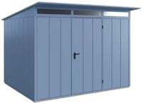 H&ouml;rmann Metall-Ger&auml;tehaus EcoStar Premiumline mit Pultdach B 302,8 x 238 cm (Typ