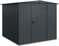H&ouml;rmann Metall-Ger&auml;tehaus EcoStar Premiumline mit Satteldach B 238 x T 238 cm (Typ