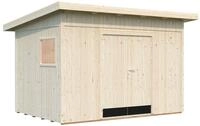 Palmako Gartenhaus Stig 8,2 m&sup2;- 16 mm naturbelassen