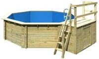 Karibu Pool Modell 2 B - kdi inkl. gratis Sandfilteranlage & Pool-Starterset