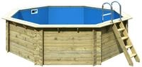Karibu Pool Modell 2 A- kdi inkl. gratis Sandfilteranlage & Pool-Starterset