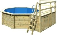 Karibu Pool Modell 1 C - kdi inkl. gratis Sandfilteranlage & Pool-Starterset