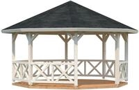 Palmako Pavillon Betty 18,0 m&sup2; naturbelassen