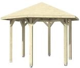 Skan Holz Pavillon Nancy-Gr&ouml;&szlig;e 2-naturbelassen