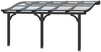 Skan Holz Terrassen&uuml;berdachung Venezia mit Mittelpfosten Breite 541 cm-541 x...