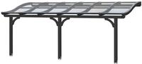 Skan Holz Terrassen&uuml;berdachung Venezia mit Mittelpfosten Breite 648 cm-648 x...