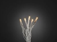 Konstsmide Weihnachtsbeleuchtung Micro LED Lichterkette verschwei&szlig;t GL363