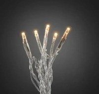 Konstsmide Weihnachtsbeleuchtung Micro LED Lichterkette verschwei&szlig;t GL538