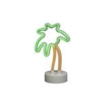 Konstsmide Weihnachtsbeleuchtung LED Schlauchsilhouette Palme 6h Timer