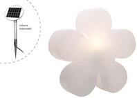 8 seasons design Solar LED-Dekoleuchte Shining Flower &Oslash; 40 cm