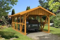 Skan Holz Schwarzwald Einzel 424x772cm Dachschalung eiche hell mit R&uuml;ckwand