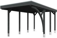 Skan Holz Carport Friesland 314x555 cm inkl. 1 Einfahrtsbogen Sparset 5...