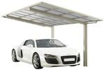 Ximax Carport Linea Typ 80 495 x 243 cm-Edelstahl-Look