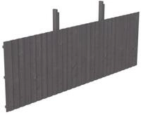 Skan Holz R&uuml;ckwand f&uuml;r Leimholz Doppel- Carports - Deckelschalung Gr. 1