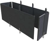 Skan Holz Abstellraum C5 f&uuml;r Carports - Profilschalung schiefergrau