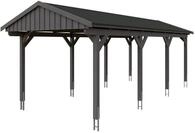 Skan Holz Fichtelberg - Satteldach Einzelcarport Breite 317 cm Gr. 2 - 317 x...