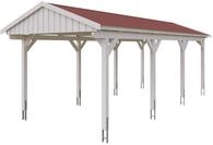 Skan Holz Fichtelberg - Satteldach Einzelcarport Breite 317 cm Gr. 2 - 317 x...