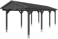 Skan Holz Fichtelberg - Satteldach Einzelcarport Breite 317 cm Gr. 2 - 317 x...
