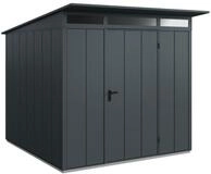 H&ouml;rmann Metall-Ger&auml;tehaus EcoStar Premiumline mit Pultdach B 238 x 238 cm (Typ 2),