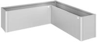 Biohort Pflanzbeet Belvedere B 201 x T 201 cm (Gr. L200) 61 cm (MIDI) silber-metallic