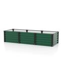 Vitavia Hochbeet Meta IN&OUT 401 S 65 x 185 cm 40 cm Seegrasgr&uuml;n mit schwarzen