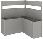 Biohort Sichtschutz mit Acrylglas-Paneel f&uuml;r Pflanzbeet Belvedere mit L-Form (2