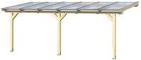 Skan Holz Terrassen&uuml;berdachung Bormio - Leimholz B 648 x T 250 cm (Gr&ouml;&szlig;e 9)
