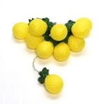 Konstsmide Weihnachtsbeleuchtung LED Dekolichterkette Ananas mit 6h Timer