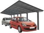 Ximax Carport Linea Typ 110 Tandem-Ausf&uuml;hrung 982,6 x 272,6 cm-schwarz