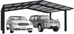 Ximax Carport Linea Typ 60 M-Ausf&uuml;hrung 495 x 545 cm-schwarz