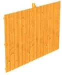 Skan Holz R&uuml;ckwand f&uuml;r Leimholz Einzel- Carports - Deckelschalung - Gr&ouml;&szlig;e 2,