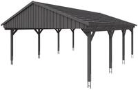 Skan Holz Fichtelberg - Satteldach Doppelcarport Breite 618 cm Gr. 2 - 618 x...