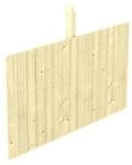 Skan Holz R&uuml;ckwand f&uuml;r Leimholz Einzel - Carports - Deckelschalung - Gr&ouml;&szlig;e 1,