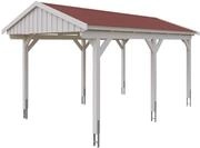 Skan Holz Fichtelberg - Satteldach Einzelcarport Breite 317 cm Gr. 1 - 317 x...