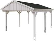 Skan Holz Fichtelberg - Satteldach Einzelcarport Breite 423 cm Gr. 1 - 423 x...