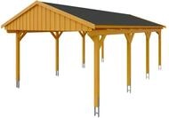 Skan Holz Fichtelberg - Satteldach Einzelcarport Breite 423 cm Gr. 2 - 423 x...