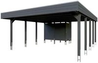 Skan Holz Carport Friesland Hybrid Set 14 557x708 cm inkl. Abstellraum Gr. 2 - B 557