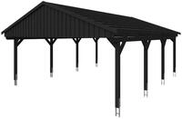 Skan Holz Fichtelberg - Satteldach Doppelcarport Breite 618 cm Gr. 2 - 618 x...