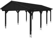 Skan Holz Fichtelberg - Satteldach Einzelcarport Breite 423 cm Gr. 2 - 423 x...