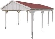 Skan Holz Fichtelberg - Satteldach Einzelcarport Breite 423 cm Gr. 2 - 423 x...