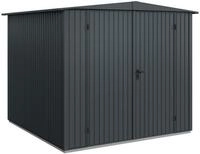 H&ouml;rmann Metall-Ger&auml;tehaus EcoStar Premiumline mit Satteldach B 238 x T 238 cm (Typ