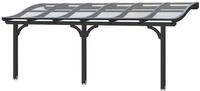 Skan Holz Terrassen&uuml;berdachung Venezia mit Mittelpfosten Breite 648 cm-648 x 239