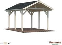 Palmako Carport Robert 11,7 m&sup2; Transparent tauchimpr&auml;gniert Holzcarport