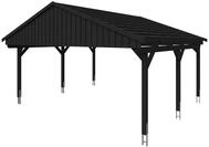 Skan Holz Fichtelberg - Satteldach Doppelcarport Breite 423 cm Gr. 1 - 618 x...