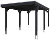 Skan Holz Grunewald - Flachdach Carport aus Leimholz Breite 321 cm Gr. 1 - 321...