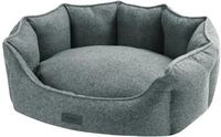 NOBBY Komfort Bett oval ANDA Komfort Bett oval ANDA grau 45 x 40 x 19 cm