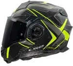 LS2 Klapphelm FF901 Advant X Carbon S Schwarz / Neongelb Future II