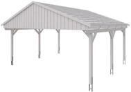 Skan Holz Fichtelberg - Satteldach Doppelcarport Breite 423 cm Gr. 1 - 618 x...